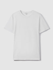 Reiss | Cotton Crew Neck T-Shirt in White