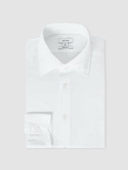 Reiss | Regular Fit Button-Through Travel Shirt in White