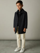 Reiss | 3-9 yrs Gabardine Coat with Removable Gilet in Navy