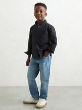 Reiss | 9-13 yrs Button Down Oxford Shirt in Navy