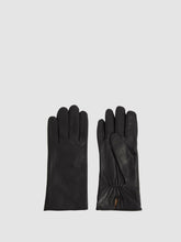 Reiss | Leather Gloves in Black