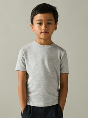 Reiss | 3-9 yrs Crew Neck T-Shirt in Grey
