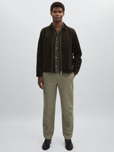 Reiss | Les Deux Drawstring Trousers in Green/Ivory