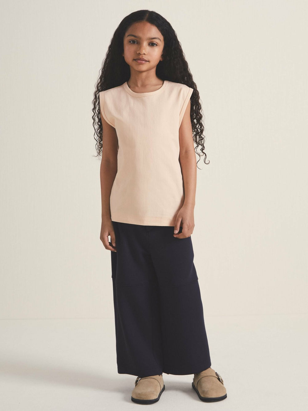 Reiss | 9-13 yrs | Les 100 Ciels Oversize T-Shirt in Peach