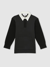 Reiss | 13-14 yrs | Les 100 Ciels Polo Sweatshirt in Black
