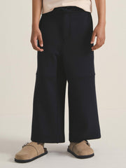 Reiss | 9-13 yrs | Les 100 Ciels Wide-Leg Joggers in Navy