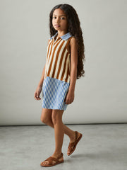 Reiss | 4-9 yrs Towelling Stripe Dress in Multi