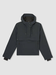 Reiss | Rains Hardshell Short Jacket in Navy