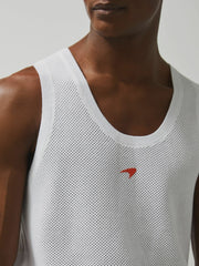 Reiss | McLaren F1 Team Speedmark Knit Vest in White