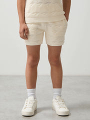Reiss | 3-9 yrs McLaren F1 Team Speedmark Terry Shorts in White
