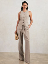 Reiss | Good American Tailored Trousers in Beige