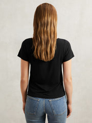 Reiss | Short Sleeve T-Shirt in Black
