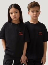 Reiss | 3-9 yrs Unisex Fit Oversized McLaren F1 Team Tyre T-Shirt in Black