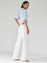 Reiss | Petite Straight Leg Turn Up Jeans in White