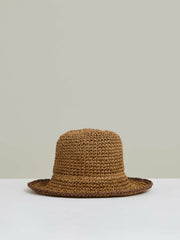 Reiss | Straw Sun Hat in Tan