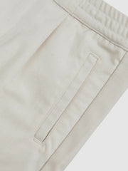 Reiss | 3-9 yrs Relaxed Drawstring Shorts in Off White