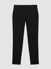 Reiss | Slim-Fit Internal-Drawstring Trousers in Black