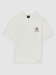 Reiss | | Ché Cotton Palm-Tree T-Shirt in White