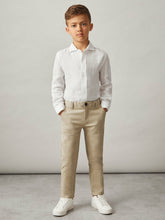 Reiss | 3-9 yrs Slim Fit Casual Chinos in Stone