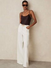 Reiss | Silk Cami Top in Burgundy