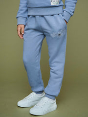 Reiss | 13-14 yrs SmileyWorld Cuffed Joggers Unisex Fit in Blue