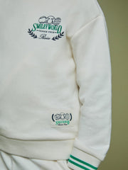 Reiss | 3-9 yrs SmileyWorld Logo Sweatshirt Unisex Fit in White