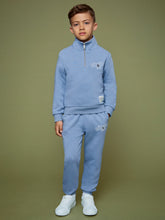 Reiss | 3-9 yrs SmileyWorld Half-Zip Sweatshirt Unisex Fit in Blue