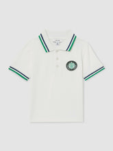 Reiss | 13-14 yrs SmileyWorld Piqué Polo Shirt in White