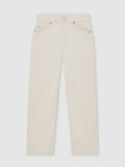 Reiss | 9-13 yrs Relaxed-Fit Jeans in Off White