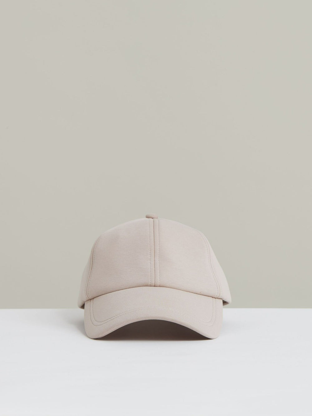Reiss | Jersey Logo-Embroidered Baseball Cap in Light Camel