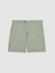 Reiss | Short Length Casual Chino Shorts in Pistachio