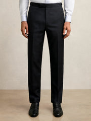 Reiss | Wool Check Slim-Fit Suit Trousers in Navy