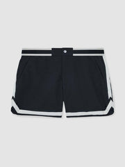Reiss | | Ché Stripe-Trim Swim Shorts in Navy