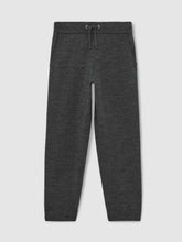 Reiss | 13-14 yrs Merino Wool Cuffed Joggers in Derby Grey Melange