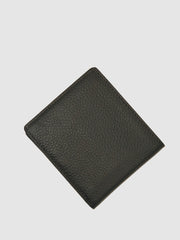 Reiss | Grained Leather Wallet in Chocolate