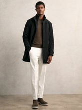 Reiss | Hybrid Removable-Gilet Overcoat in Black