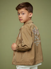 Reiss | 9-13 yrs SmileyWorld Harrington Jacket in Stone