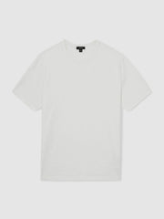 Reiss | Stretch-Cotton Crew-Neck T-Shirt in White