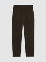 Reiss | Slim-Fit Internal-Drawstring Trousers in Brown
