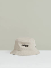 Reiss | Unisex Fit McLaren Racing Cotton Bucket Hat in Stone