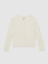 Reiss | Cardigan in Ivory