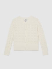 Reiss | Cardigan in Ivory