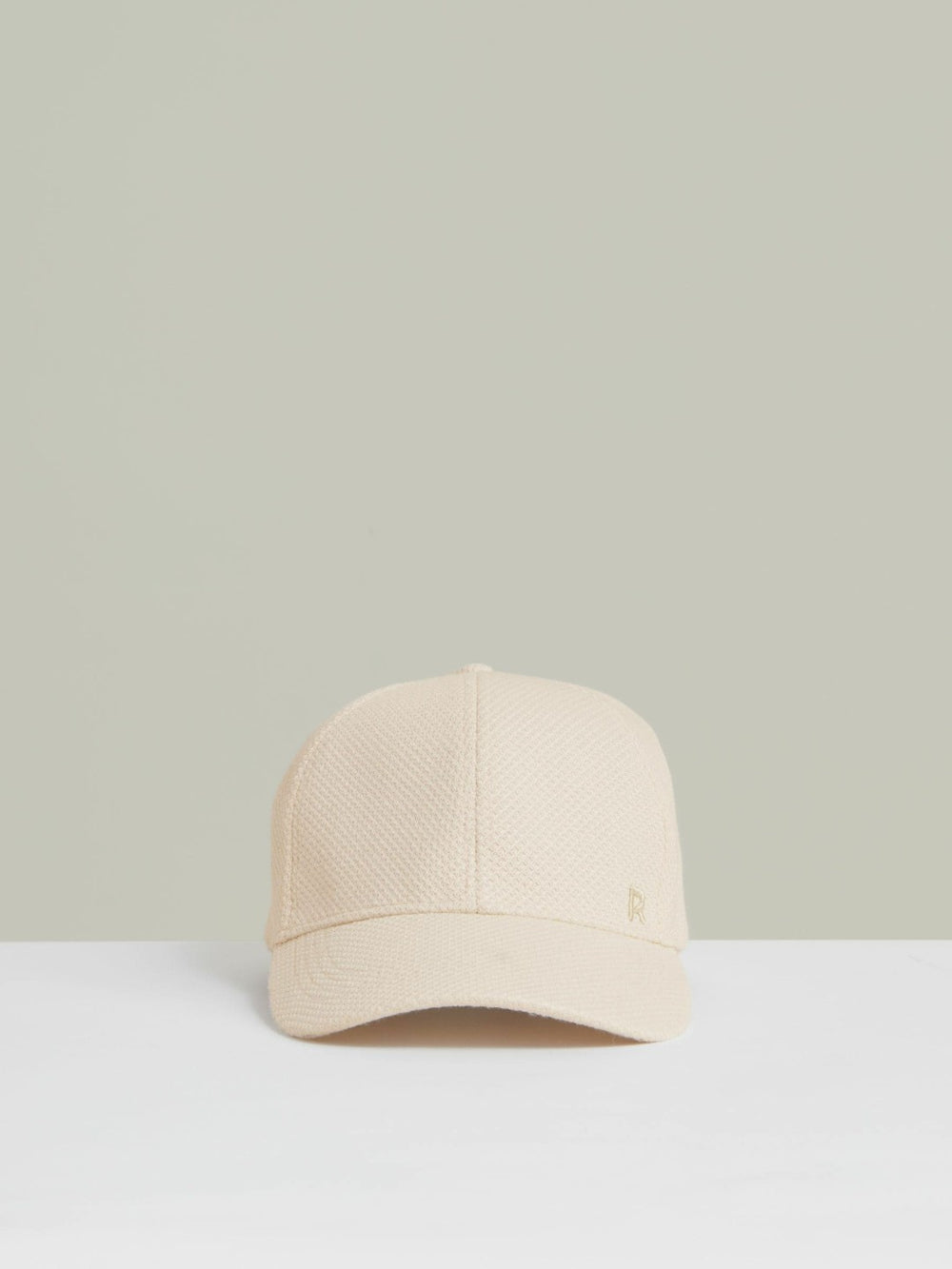 Reiss | Waffle-Knit Baseball Cap in Neutral