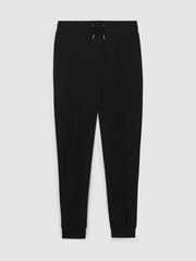 Reiss | Interlock Drawstring Joggers in Black