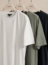 Reiss | T-Shirts 3 Pack in White/Navy/Dark Sage Green