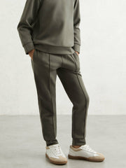 Reiss | 9-13 yrs Interlock Drawstring Joggers in Dark Sage