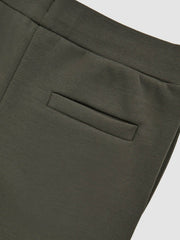 Reiss | 9-13 yrs Interlock Drawstring Joggers in Dark Sage