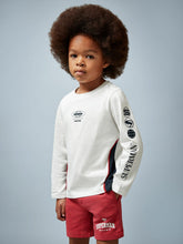 Reiss | 3-9 yrs Superman Cotton Logo T-Shirt in White