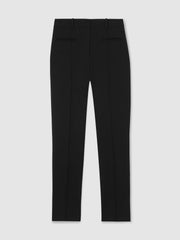 Reiss | Pintuck Tapered Trousers in Black