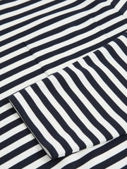 Reiss | Striped Crew-Neck T-Shirt in Navy/White